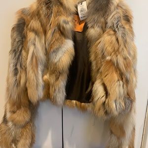 Fox fur 100% real fur
